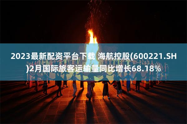 2023最新配资平台下载 海航控股(600221.SH)2月国际旅客运输量同比增长68.18%