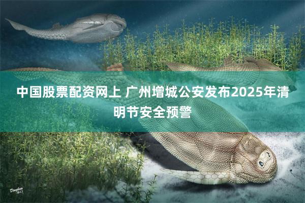 中国股票配资网上 广州增城公安发布2025年清明节安全预警